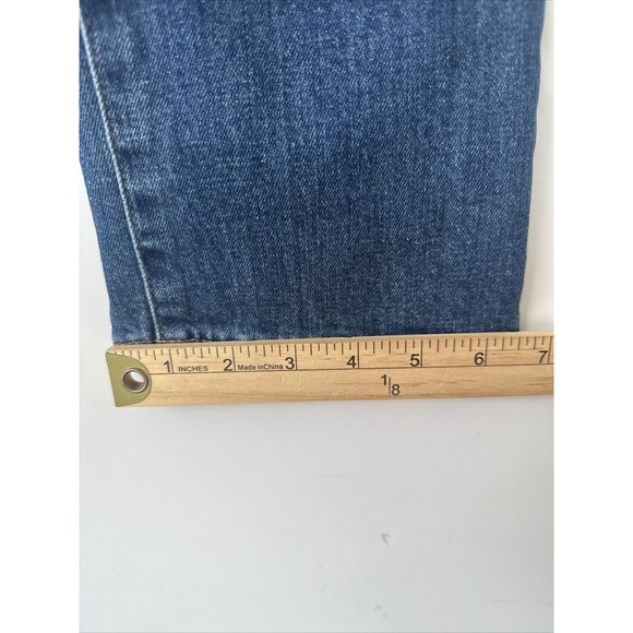 Madewell Size 29 The Perfect Vintage Crop Jeans Button Fly Barnsdale Wash - Picture 12 of 16
